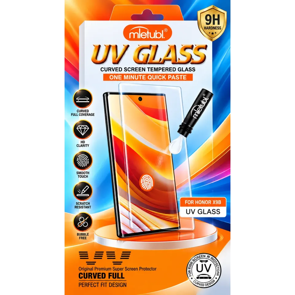 UV TEMPERED GLASS HW HONOR X9B/ X9C/ X50/ X50 PRO/ MI NOTE 15