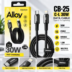 REMAX 30W ALLOY BRAIDED CABLE (C-L) (CB25/ CB29)