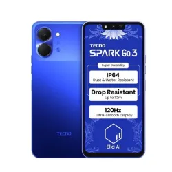 TECNO SPARK GO 3 (4GB 128GB INK BLACK/ GALAXY BLUE)